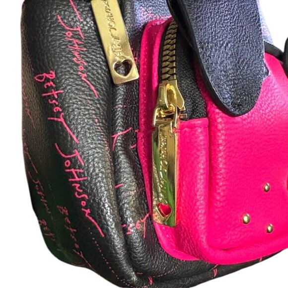 Betsey Johnson Vegan Puppy Dog Backpack 8\